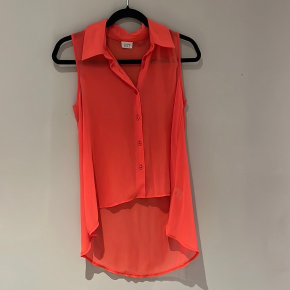 Light coral blouse SuzyShier - Picture 1 of 6